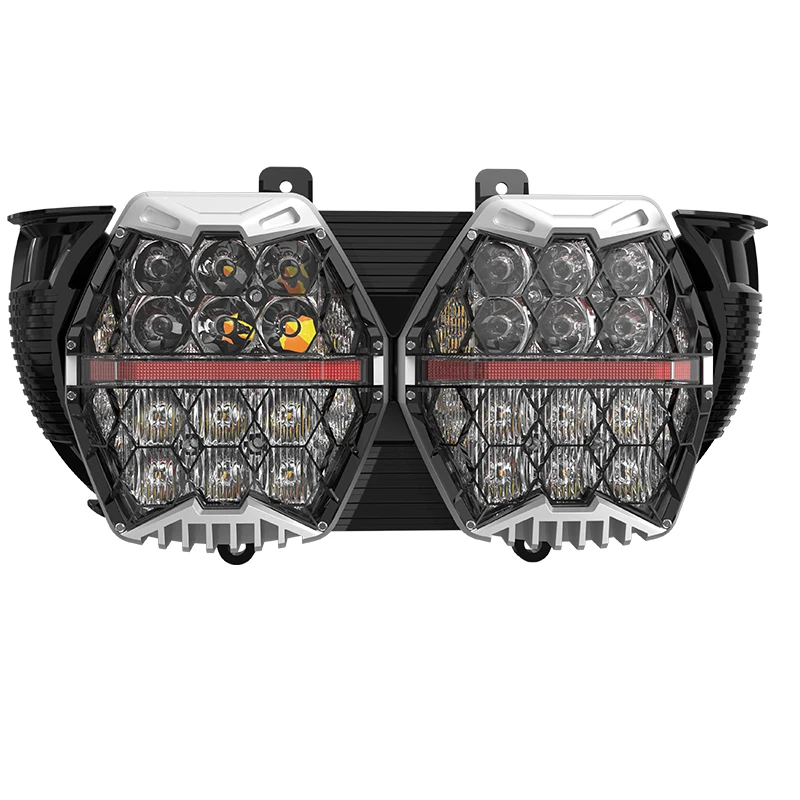 kf-S872b6da8d3e24599b9f74020b2aba7e4u-Motorcycle-New-LED-Performance-Headlight-High-Low-Beam-Amber-DRL-for-Harley-Touring-Road-Glide-FLTR